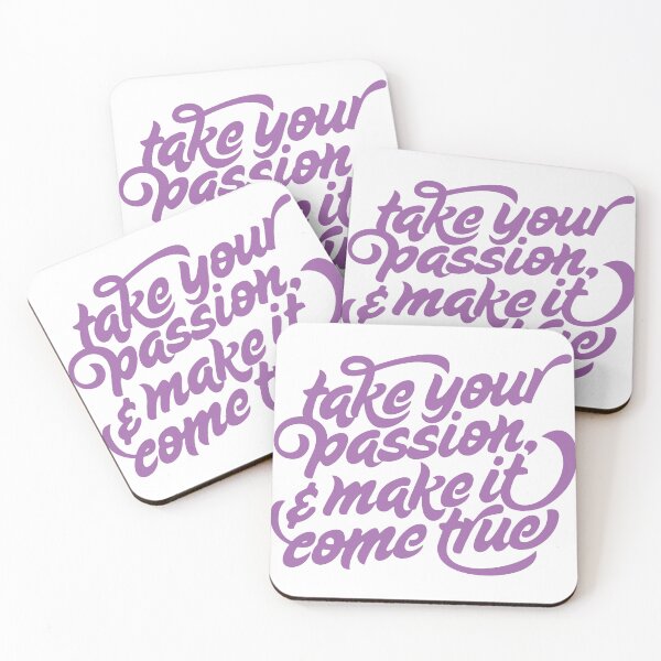 Item preview, Take Your Passion and Make It Come True Typography Quote designed and sold by andry01.