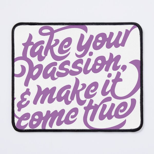 Item preview, Take Your Passion and Make It Come True Typography Quote designed and sold by andry01.