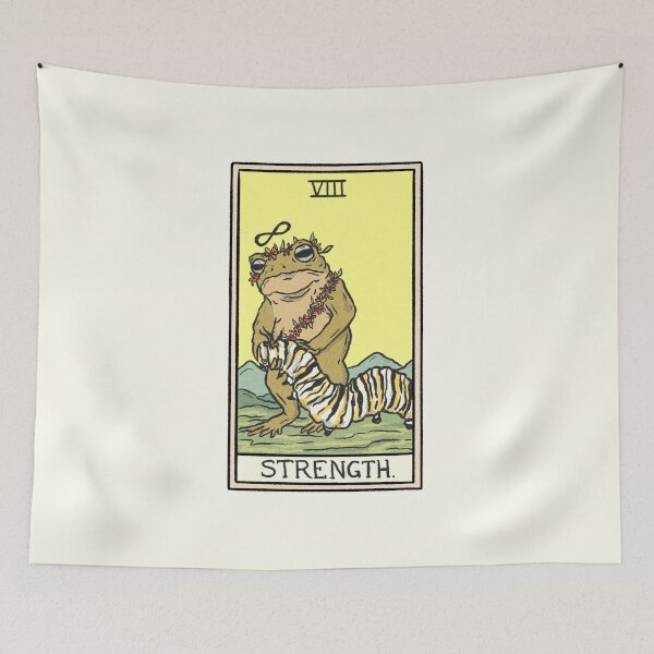 Item preview, Strength Toad Tarot designed and sold by Jewelia Howard.