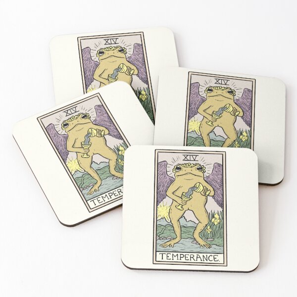 Item preview, Temperance Toad Tarot designed and sold by Jewelia Howard.
