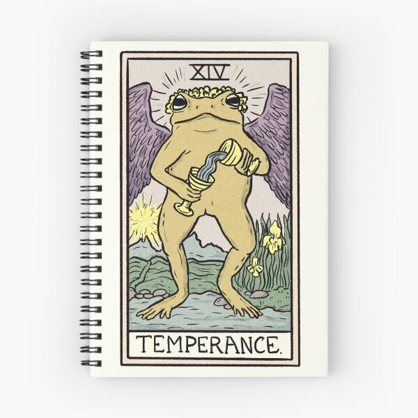 Item preview, Temperance Toad Tarot designed and sold by Jewelia Howard.