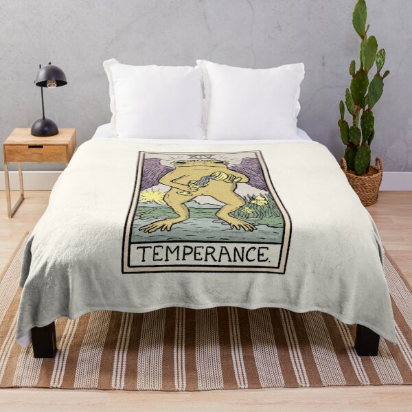 Item preview, Temperance Toad Tarot designed and sold by Jewelia Howard.