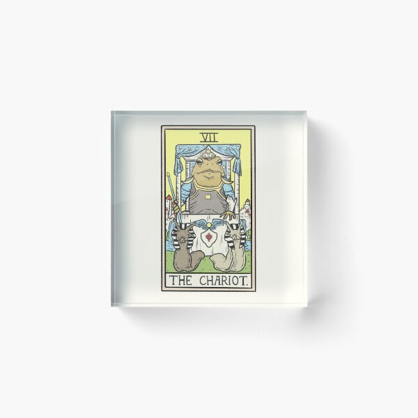 Item preview, The Chariot Toad Tarot designed and sold by Jewelia Howard.
