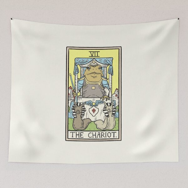 Item preview, The Chariot Toad Tarot designed and sold by Jewelia Howard.