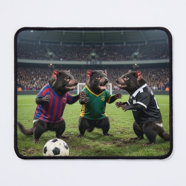 Item preview, Tasmanian Devils Soccer Imbroglio  designed and sold by Tridentulus.
