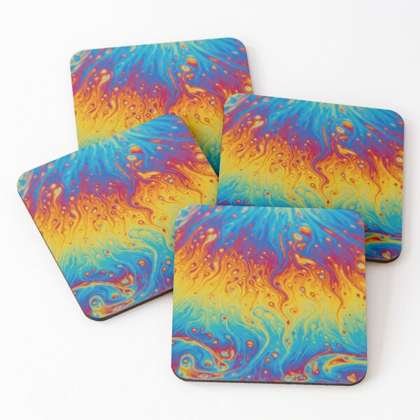 Item preview, Rainbow Fire Flow designed and sold by Kaleidoscope Print.