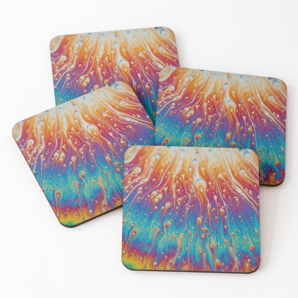 Item preview, Rainbow Dripping Flames designed and sold by Kaleidoscope Print.