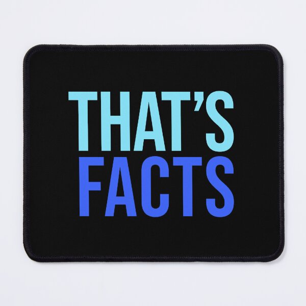 Item preview, That’s Facts, Blue designed and sold by Memes N Lore .