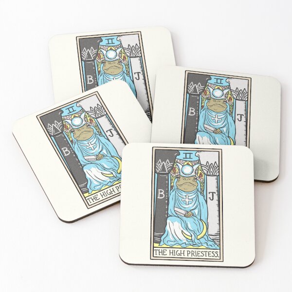 Item preview, The High Priestess Toad Tarot designed and sold by Jewelia Howard.