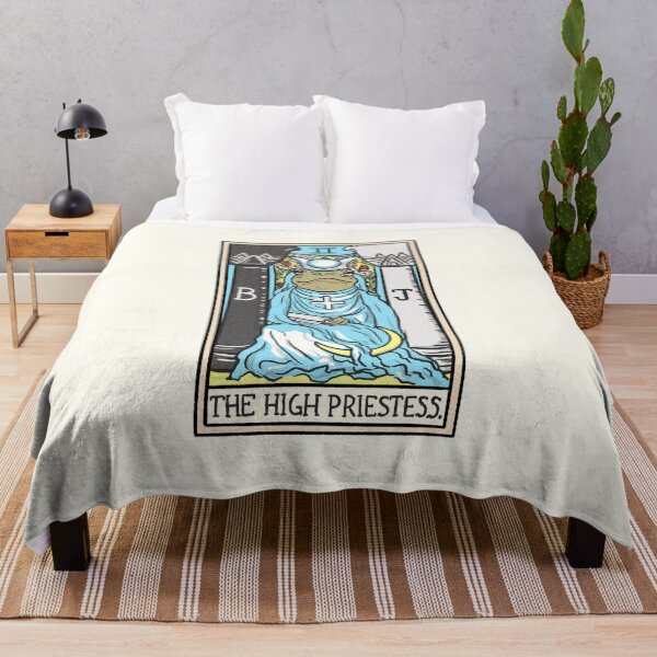 Item preview, The High Priestess Toad Tarot designed and sold by Jewelia Howard.