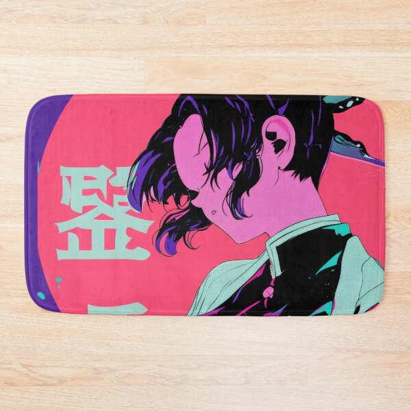 Item preview, Shinobu Neon Simple Poster  designed and sold by AnimeArsenalPrints.