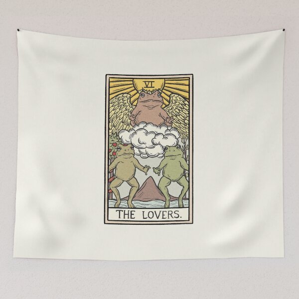 Item preview, The Lovers Toad Tarot designed and sold by Jewelia Howard.