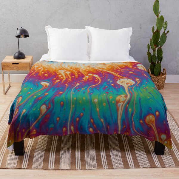 Item preview, Cosmic Rainbow Flames designed and sold by Kaleidoscope Print.