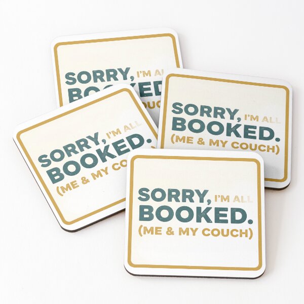 Item preview, Sorry I’m Booked Introvert Humor designed and sold by CELESTIAL©️.