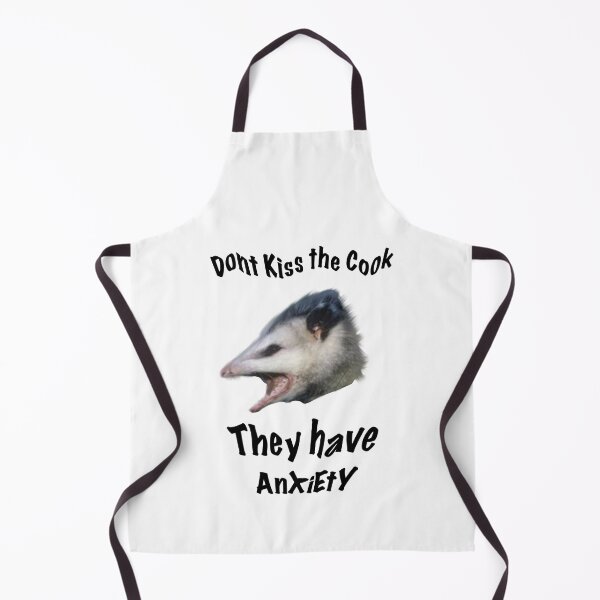 Item preview, Don’t kiss the cook, they have anxiety designed and sold by Soft Croak Studio.