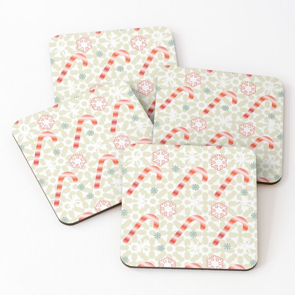 Item preview, Candy Cane Christmas Seamless Pattern Blanket designed and sold by HopeAndHustle.