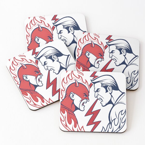 Item preview, Good vs Evil Rivalry Lightning Illustration designed and sold by Trendmingles.