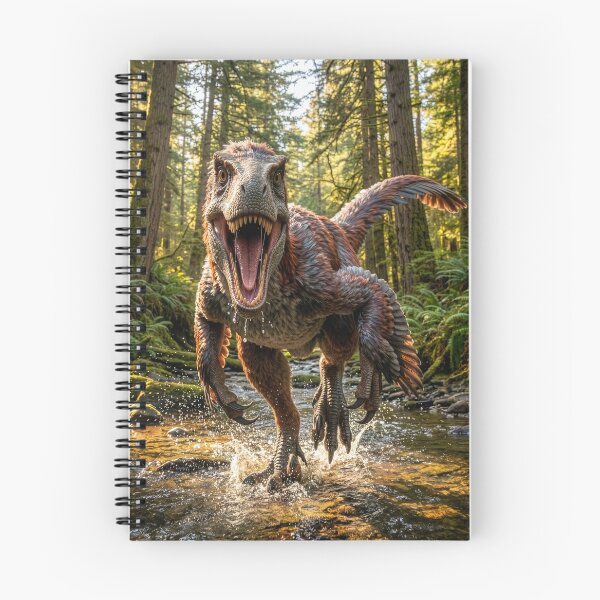 Item preview, Feathered Dinosaur: Charging Utahraptor designed and sold by Tridentulus.