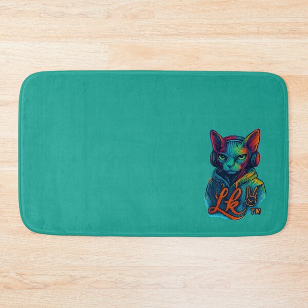 Item preview, Urban Sphynx Cat - LK Streetwear Mascot - Gato Urbano designed and sold by Urban-InkStudio.
