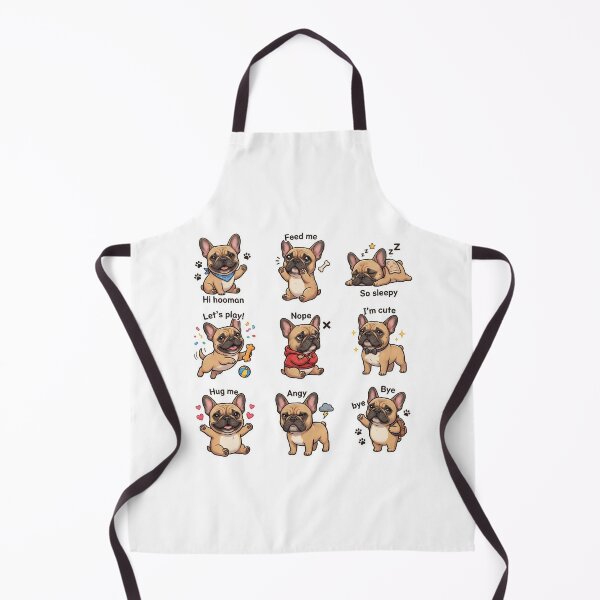Item preview, Kawaii French Bulldog Cute Mascot Illustration for Frenchie Lover designed and sold by chattsuede.