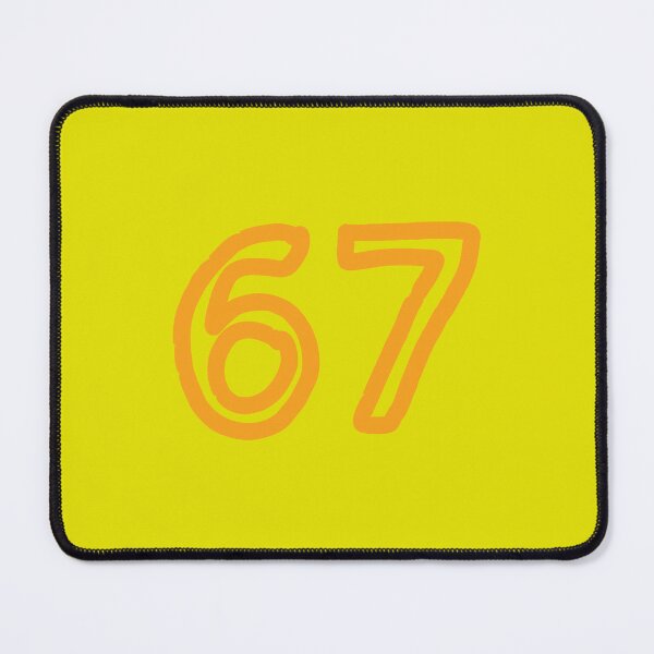 Item preview, Orange number 67 designed and sold by vibeno1.