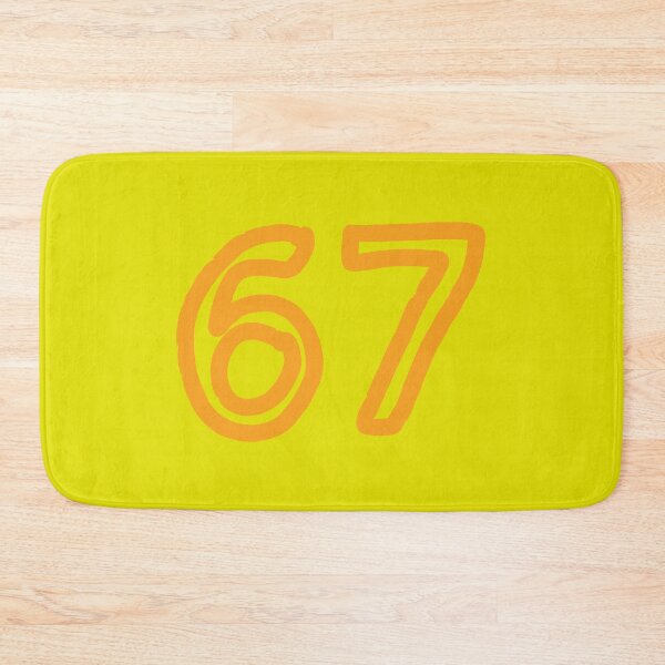 Item preview, Orange number 67 designed and sold by vibeno1.