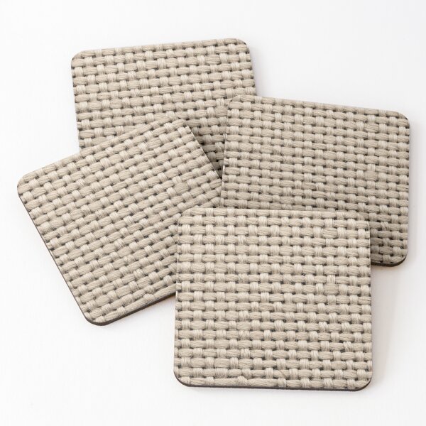 Item preview, Beige Woven Fabric Texture designed and sold by Kaleidoscope Print.