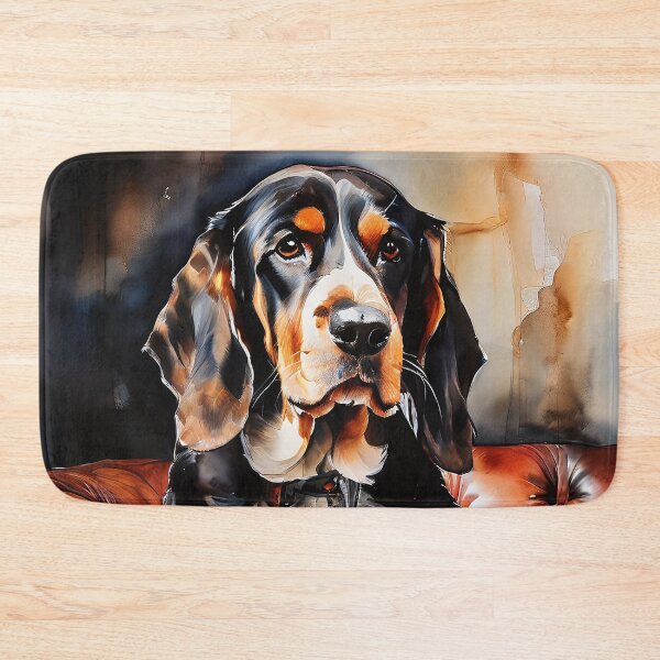 Item preview, Relaxed dog on leather sofa designed and sold by Mianku | Für das Leben.