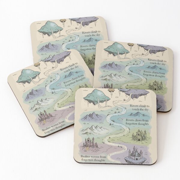 Item preview, Dream World Fantasy Map designed and sold by RealmsAtlas.