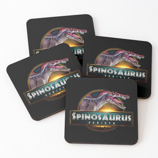 Item preview, spinosaurus logo carnivore rebirth dinosaurs  designed and sold by Blck-Acid-Devil.
