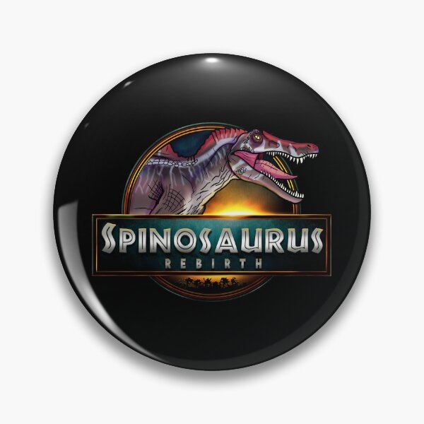 Item preview, spinosaurus logo carnivore rebirth dinosaurs  designed and sold by Blck-Acid-Devil.
