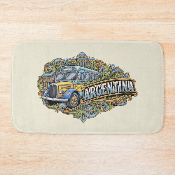 Item preview, Argentina Colectivo Bus Traditional Fileteado Art designed and sold by KiwiRider.