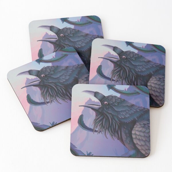 Item preview, Common Raven designed and sold by leumasart.