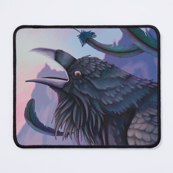 Item preview, Common Raven designed and sold by leumasart.