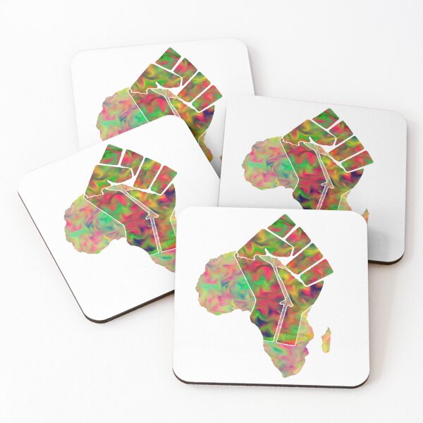 Item preview, Africa unite rasta psychedelic designed and sold by BeJahMan.