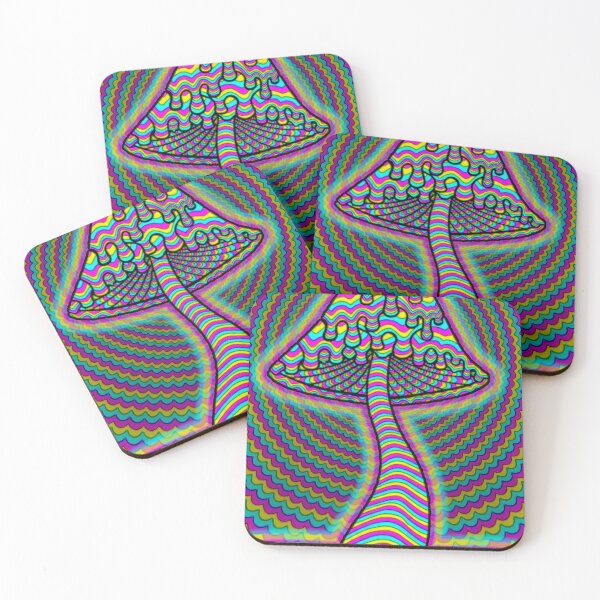 Item preview, Mushroom Optical Illusion Art designed and sold by Pablo Carlos Budassi.