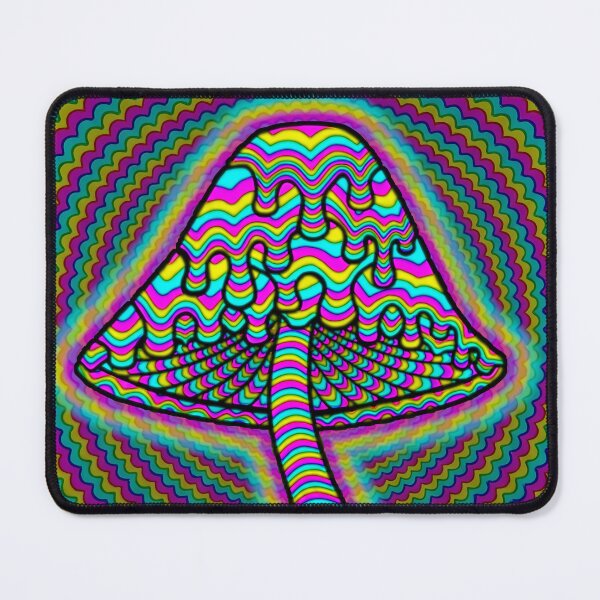 Item preview, Mushroom Optical Illusion Art designed and sold by Pablo Carlos Budassi.