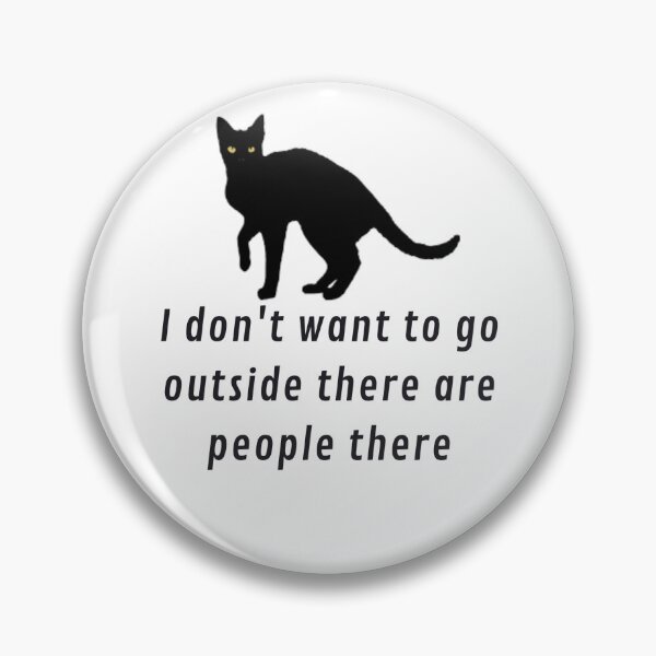Aperçu de l'œuvre I don't  want to go outside there are people there  créée et vendue par neoformstudio.