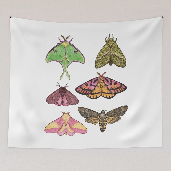 Item preview, Moths designed and sold by Jewelia Howard.