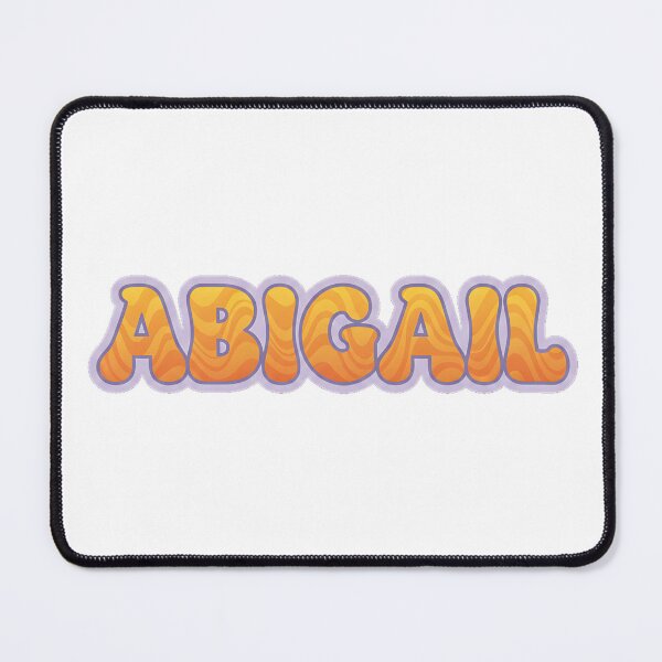 Item preview, ❤️ Abigail Personalized Name Wavy Retro Shirt, Coffee Mug, Sticker Gift designed and sold by HelixPedia.