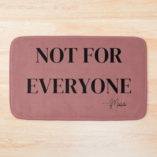 Item preview, Not For Everyone – Bold Arrogant Minimalist Quote Design designed and sold by MUSA'S.
