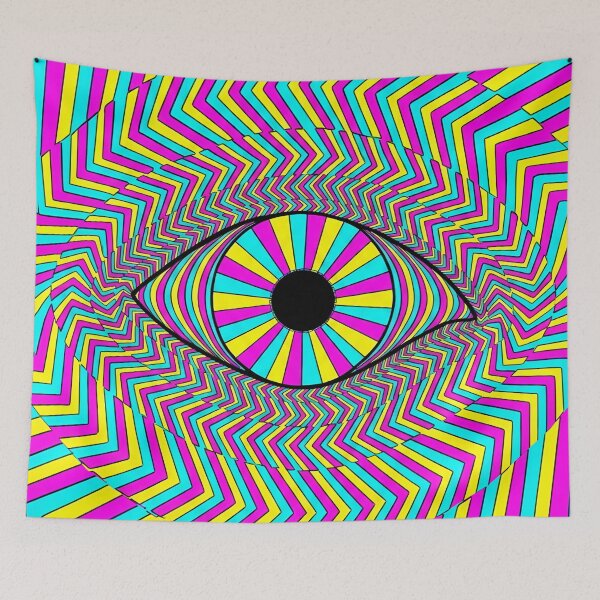 Item preview, Spinning Eye Optical Illusion Art! designed and sold by Pablo Carlos Budassi.