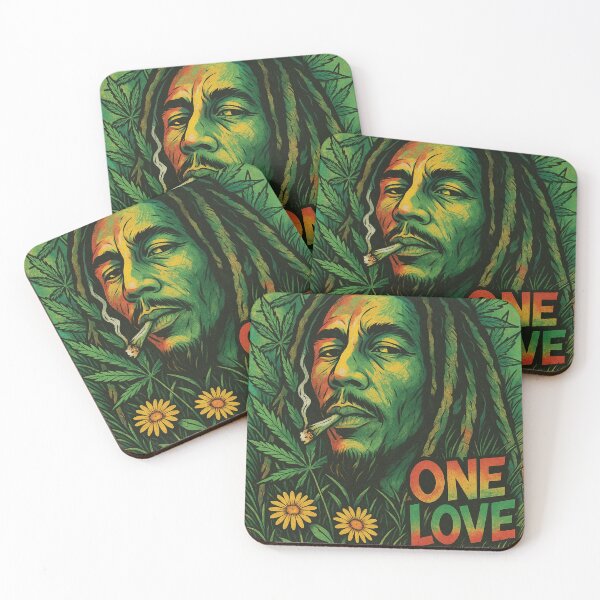 Item preview, Bob one love Marley designed and sold by Wildched Artistry.