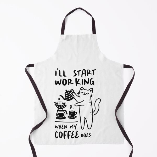 Item preview, I'll Start Working When My Coffee Does designed and sold by IdealDo.