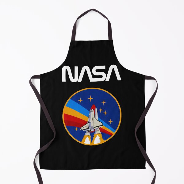 Item preview, Vintage Nerdy NASA Worm Logo Rocket Space Science Teacher White Text designed and sold by MathWare MathClips.