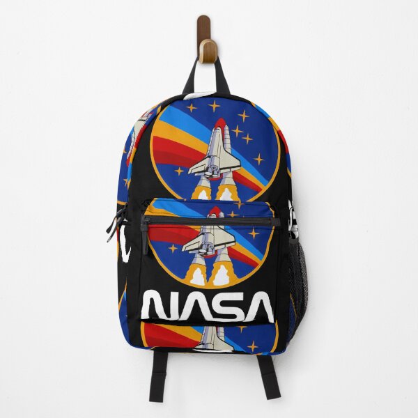 Item preview, Vintage Nerdy NASA Worm Logo Rocket Space Science Teacher White Text designed and sold by MathWare MathClips.