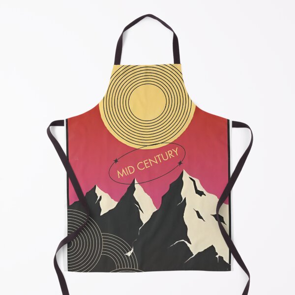 Item preview, Mid century sun and mountains danish designed and sold by CaseMastery.