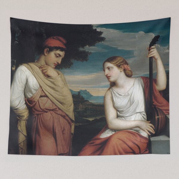 Item preview, The Greek Lovers by Henry Peters Gray designed and sold by AnimaliaStar.