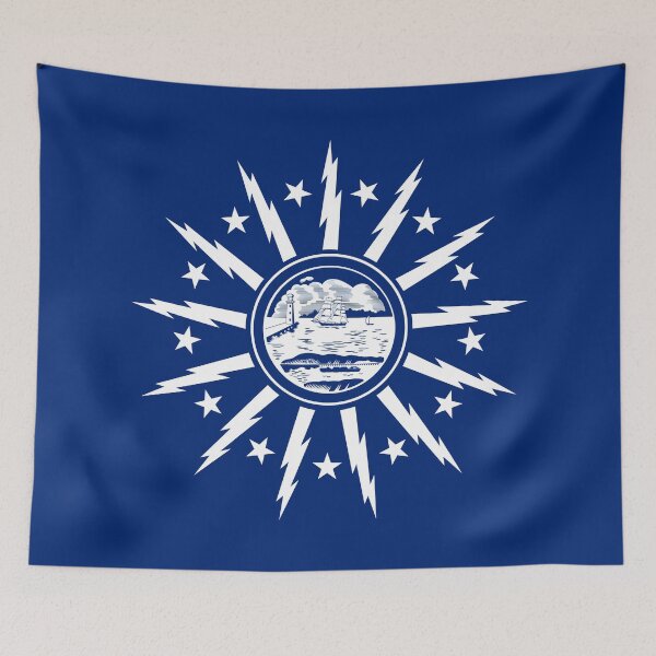 Item preview, Buffalo flag designed and sold by rheyes.