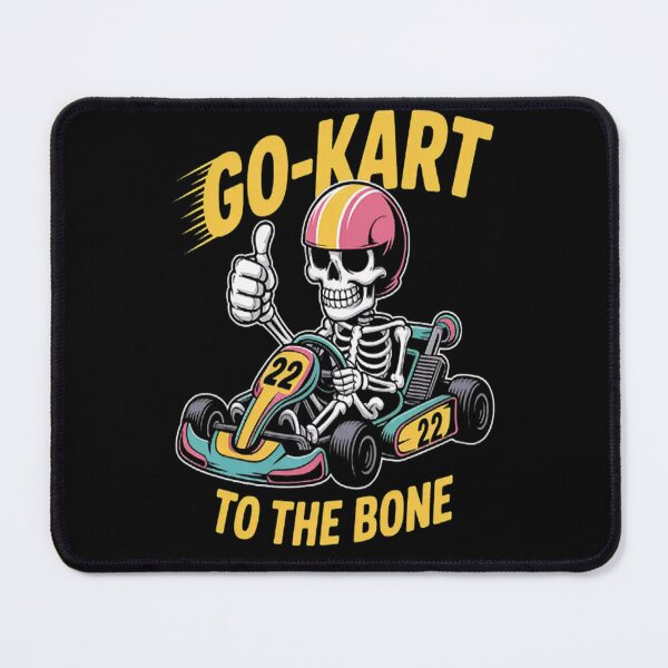 Item preview, Go-Kart Skeleton To The Bone designed and sold by StuffNestie.